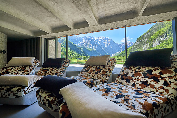 Relaxation in the Alpine Wellness Centre