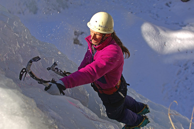 Ice climbing